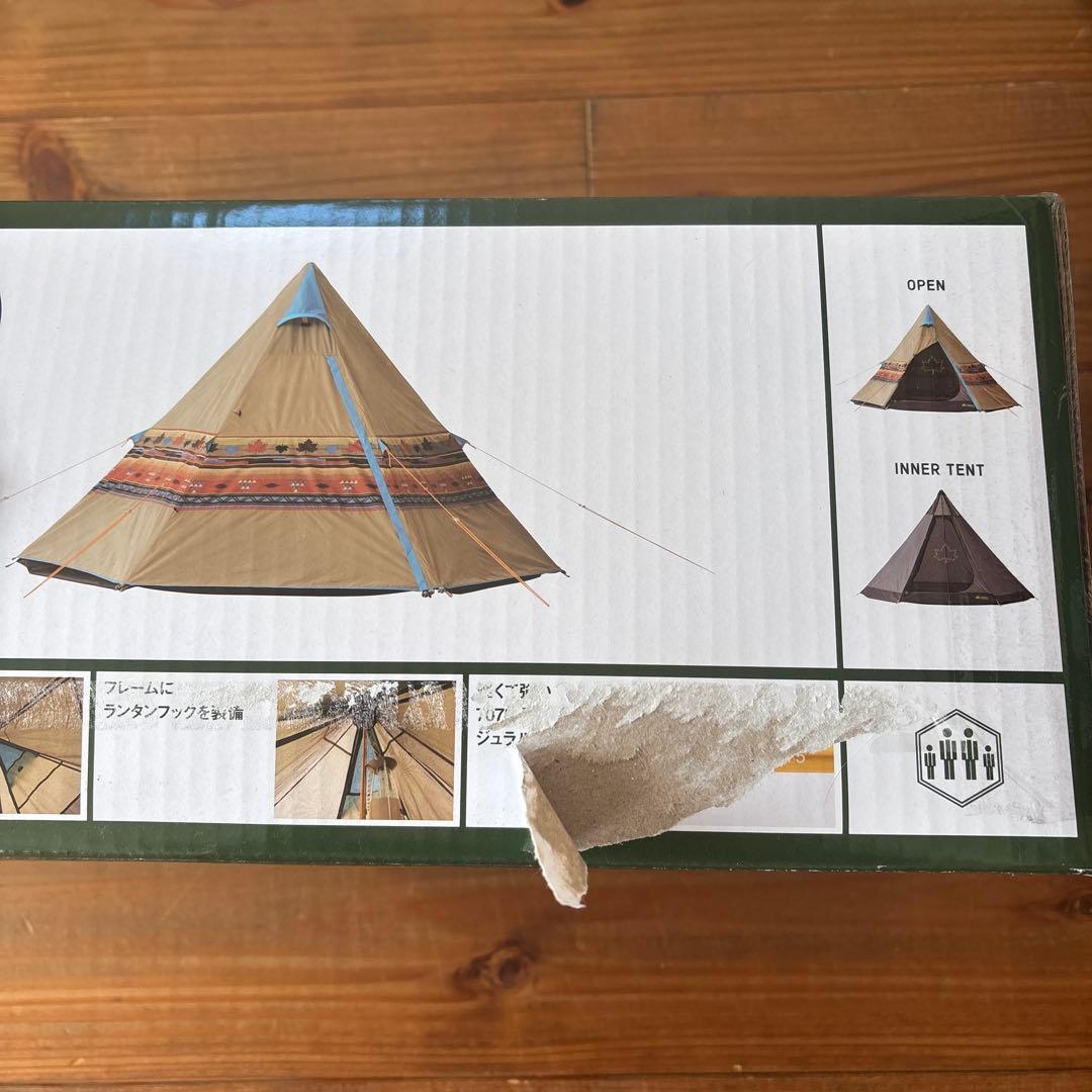 【新品未使用】LOGOS NAVAJO TEPEE 300 テント