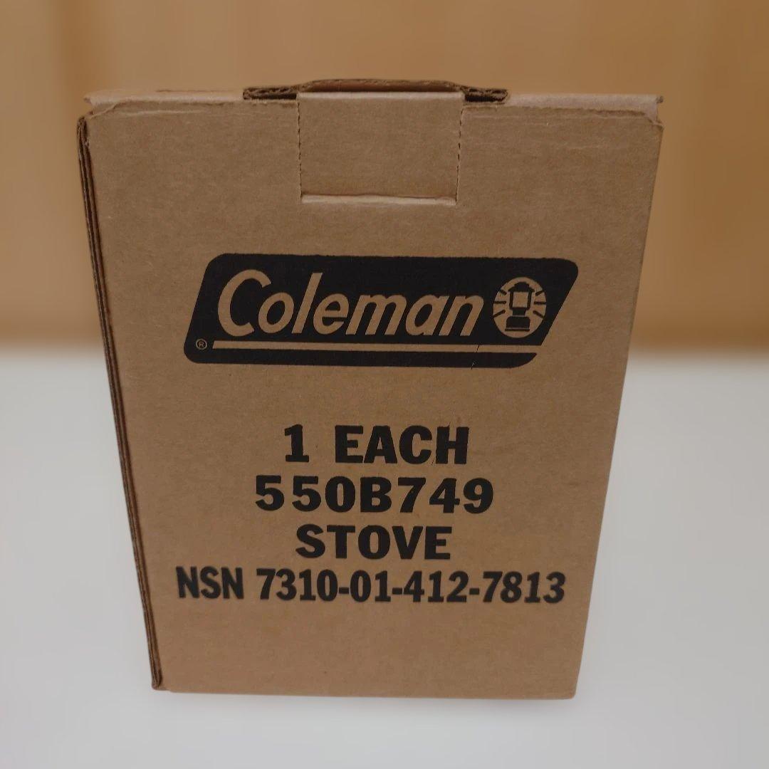 新品未使用・米軍仕様コールマン PEAK1 550B749 1998年12月製