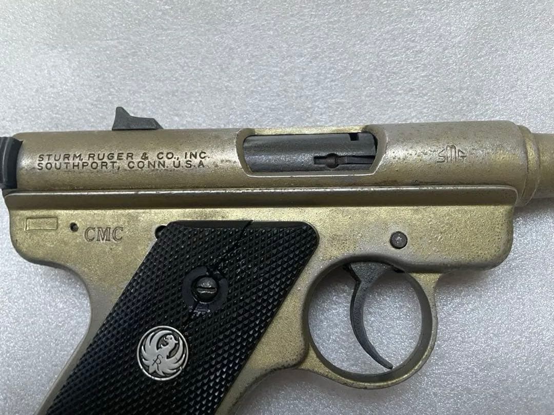 ルガー マークI ゴールドモデル 金属製 SMG規格