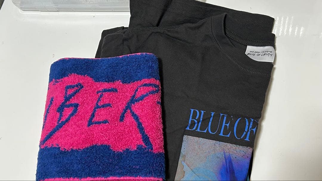 京本大我 タオル Tシャツ BLUE OF LIBERTY ツアーT