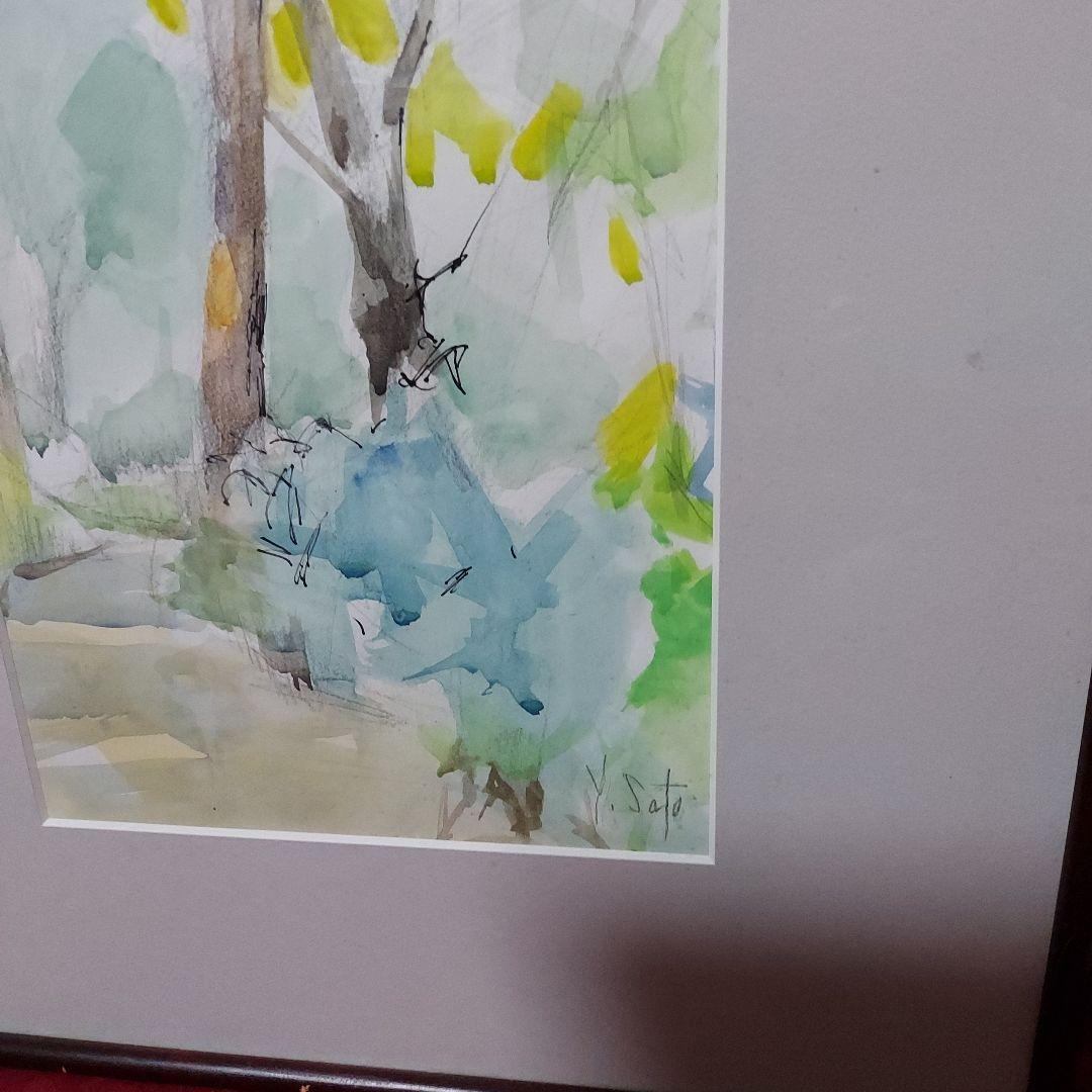 風景画 y,sato （額縁)