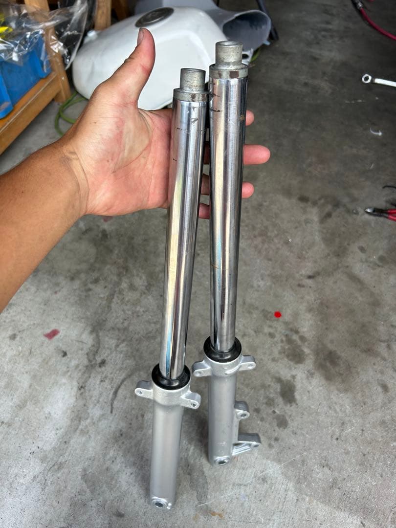 nsr50 フロントフォーク　前期
