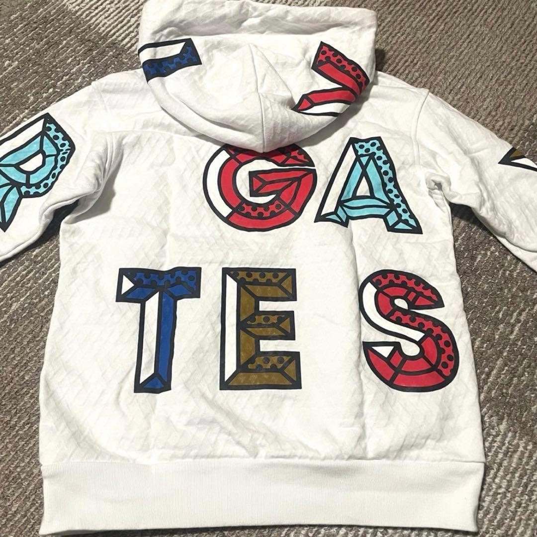 PEARLY GATES レディースセットアップ ホワイト 白 ビッグロゴ