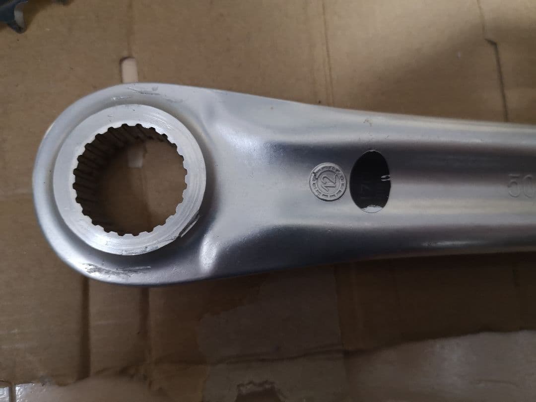 Campagnolo ATHENA 170mm 50/34 11速 クランクBB