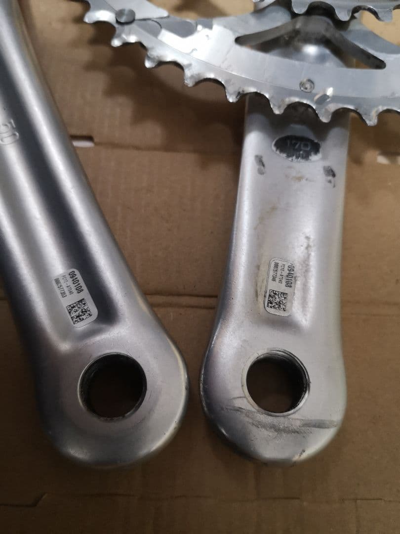 Campagnolo ATHENA 170mm 50/34 11速 クランクBB