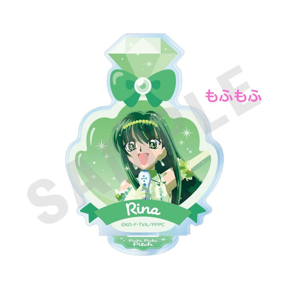 ぴちぴちピッチ　ペイントラクトシリーズ　アクリルスタンド　るちあ