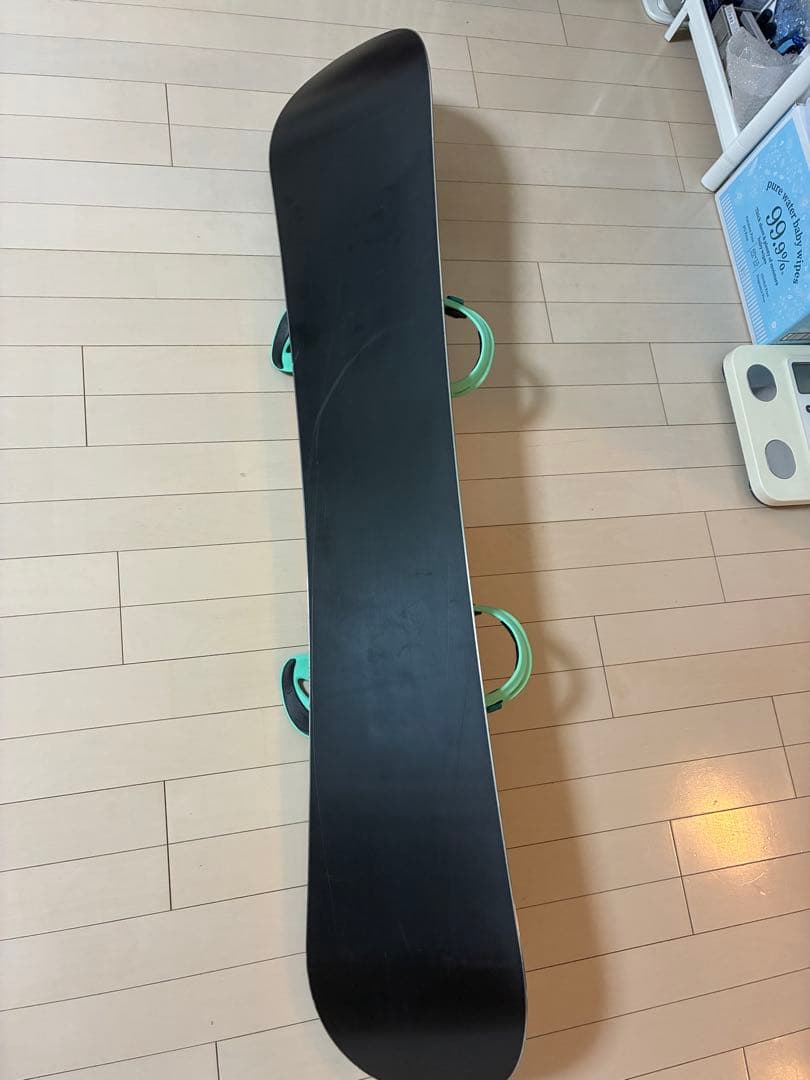 FLUX GU スノーボードセット 144cm オーストリア製ボード　カバー付