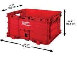Ｍｉｌｗａｕｋｅｅ ＰＡＣＫＯＵＴ ＣＲＡＴＥ コンテナ　⭐️ブラック