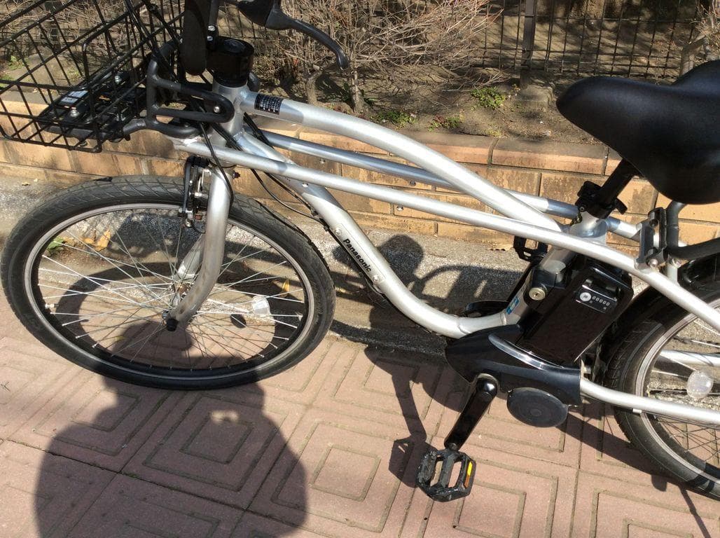【希少コラボ】パナソニック × BEAMS 電動アシスト自転車「BP」シルバー