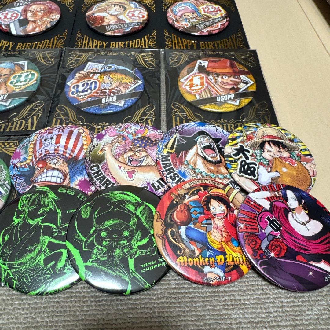 ワンピース缶バッジ21個セット