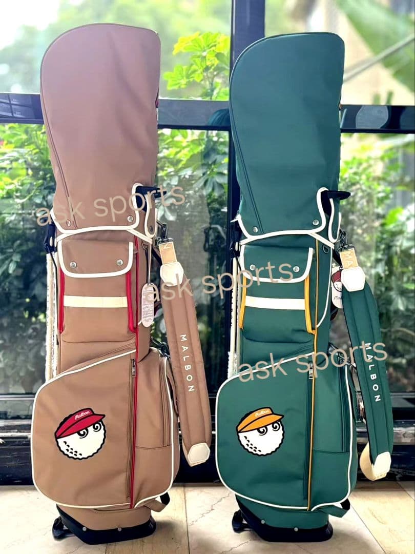 新入荷★マルボン ゴルフバッグ スタンドバッグ ベージュ