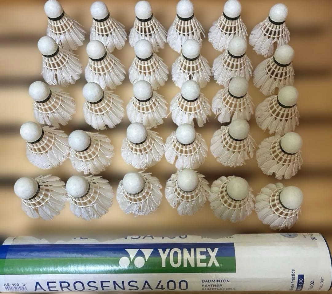 YONEX AEROSENSA400 中古バドミントンシャトル 180個