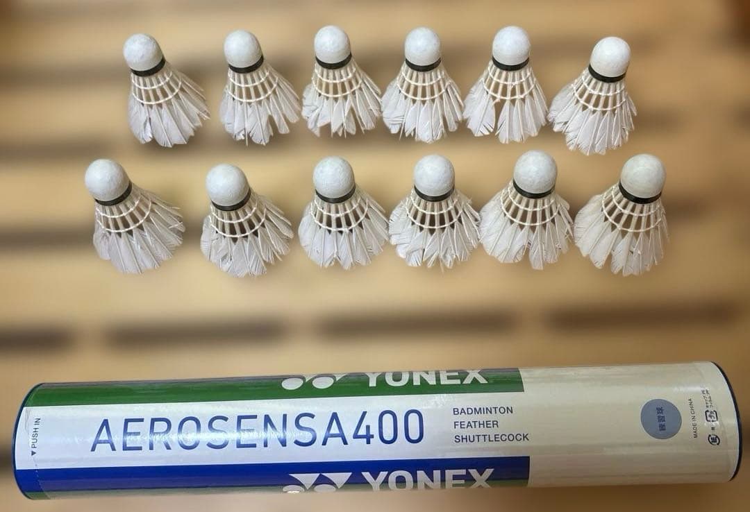 YONEX AEROSENSA400 中古バドミントンシャトル 180個