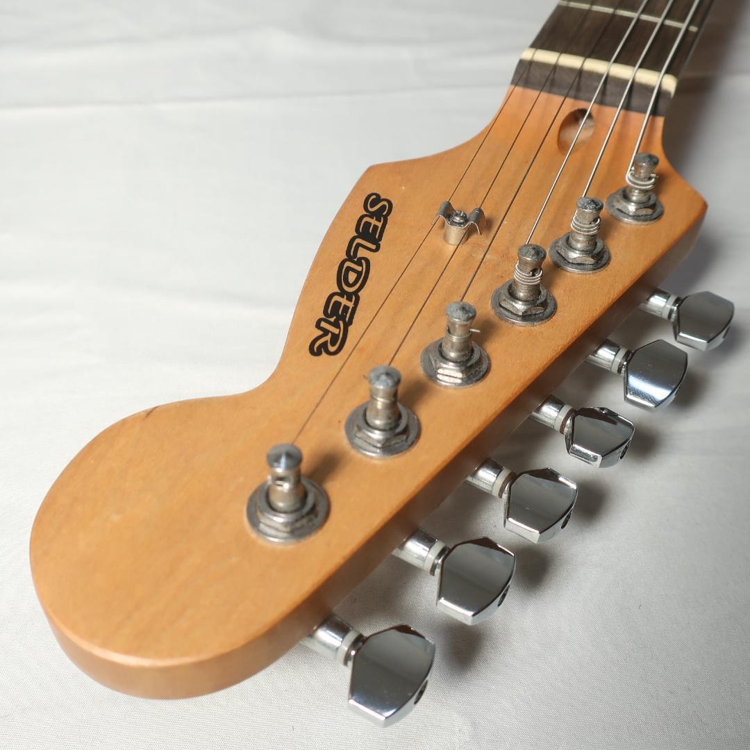 美品 SELDER ストラトタイプ エレキギター パープル