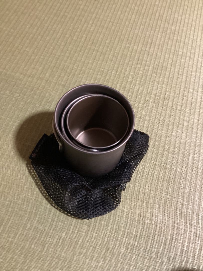 スノーピーク　チタンマグ美品3つセット