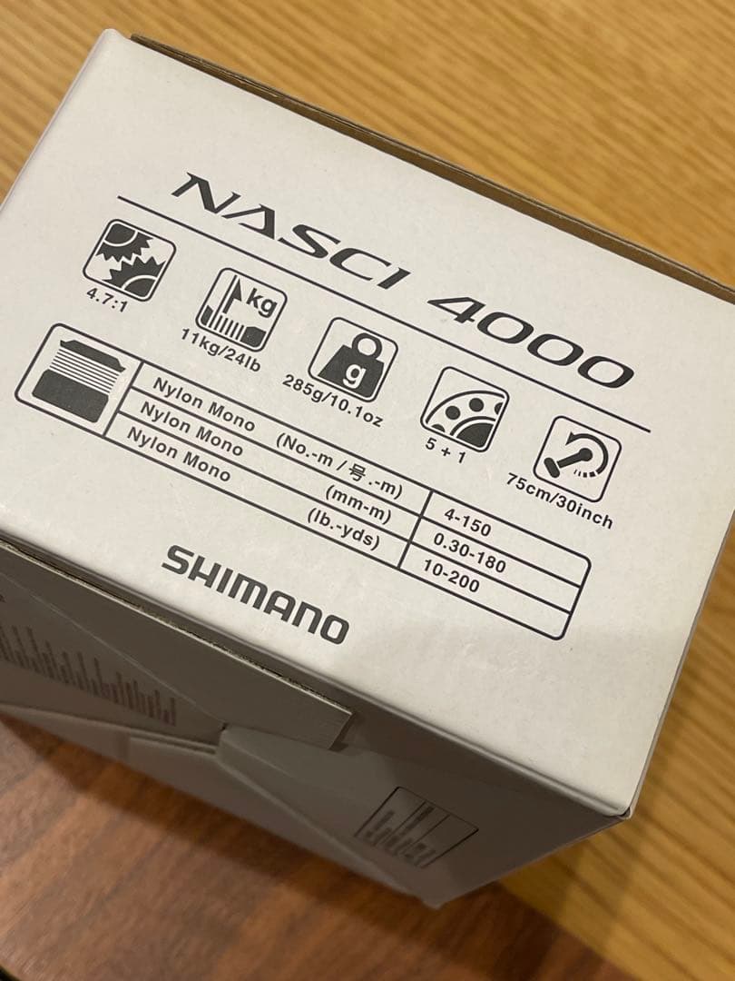 SHIMANO磯21 NASCI ナスキー4000 替スプール付き