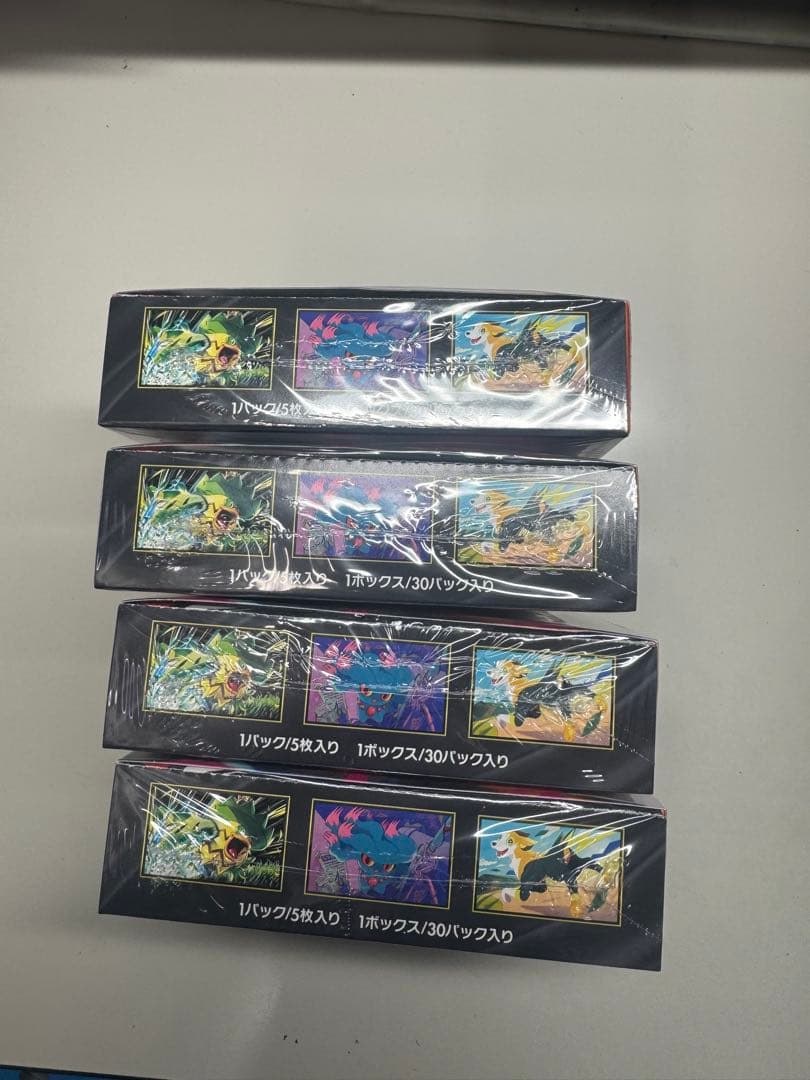 ポケモンカード インフェルノX 4BOX シュリンク付き
