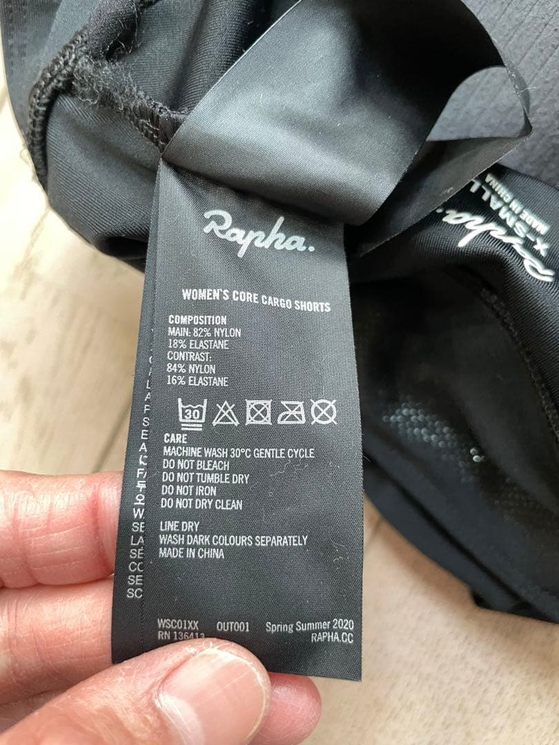 RAPHA women’s core cargo shorts/XSレーパン