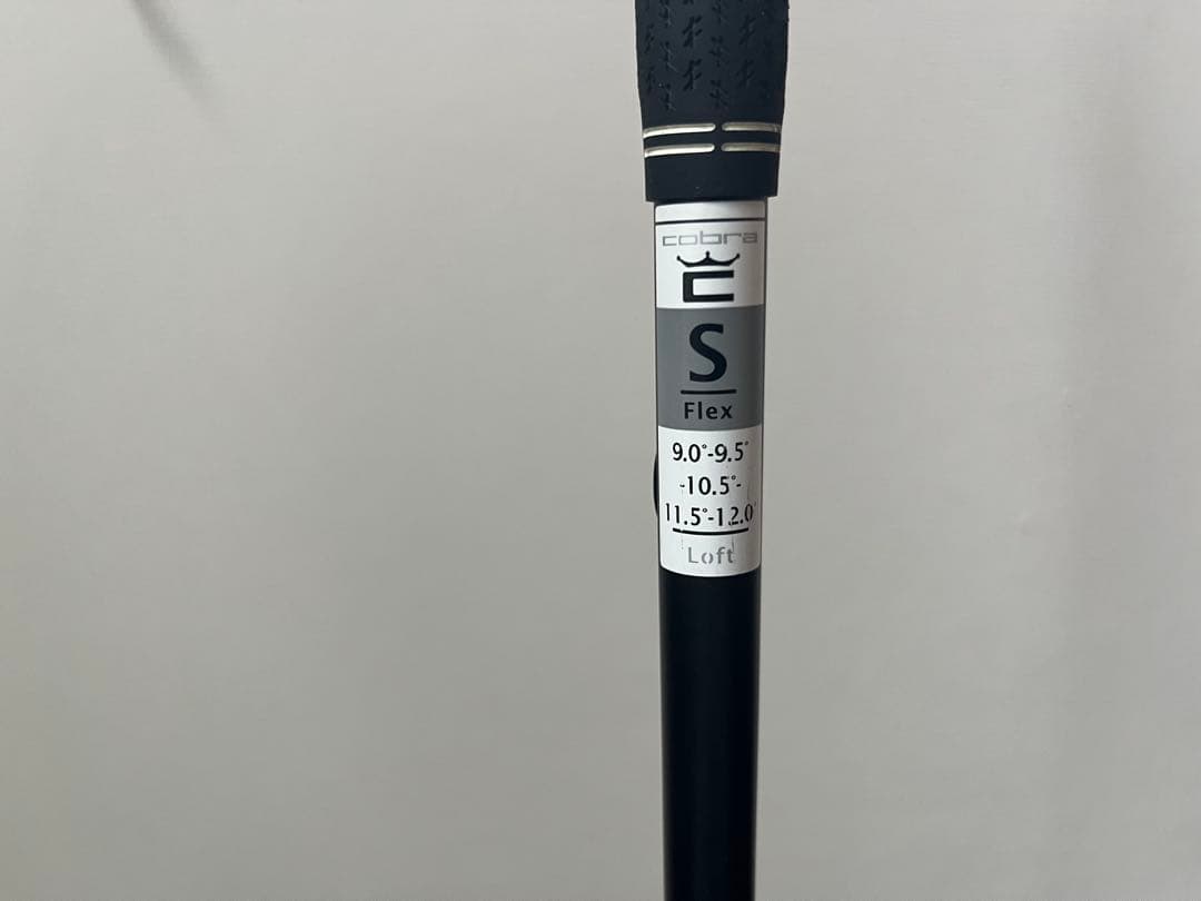 Cobra AEROJET MAX10.5度ドライバーシャフトS 純正カバーあり