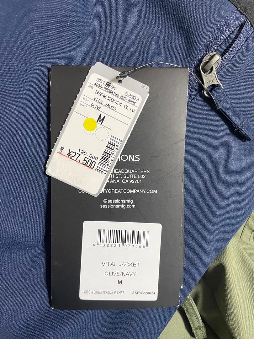 新品！¥27,500！セッションズ（SESSIONS）