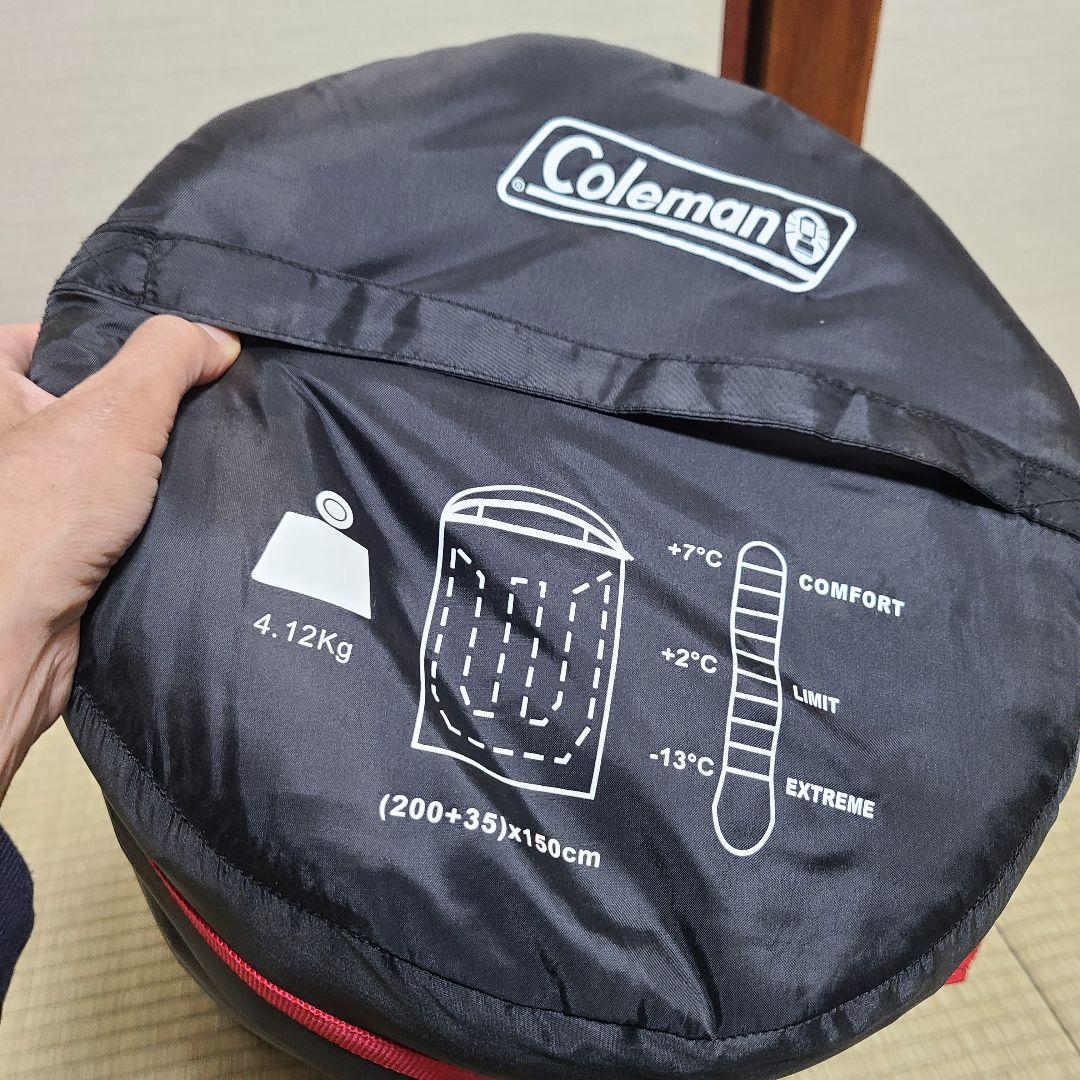 Coleman　寝袋　ダブル　二人用