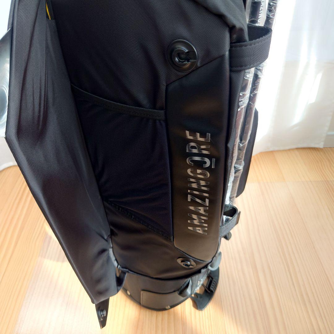 アメージングクリーブラックキャディバッグ新品未使用品