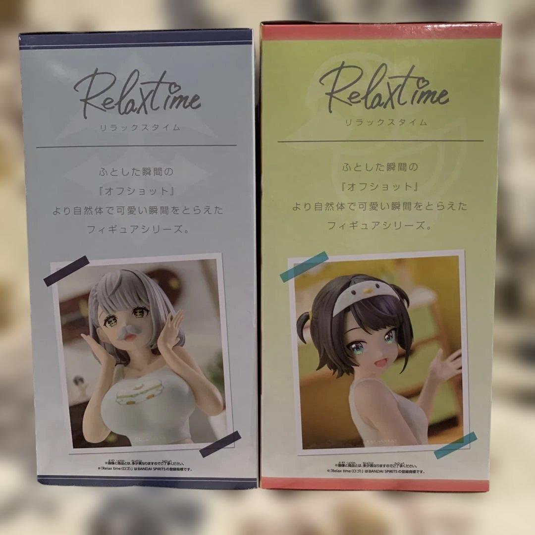 ホロライブ ひっかけ/Relax フィギュア ノエル・フレア・こより・スバル