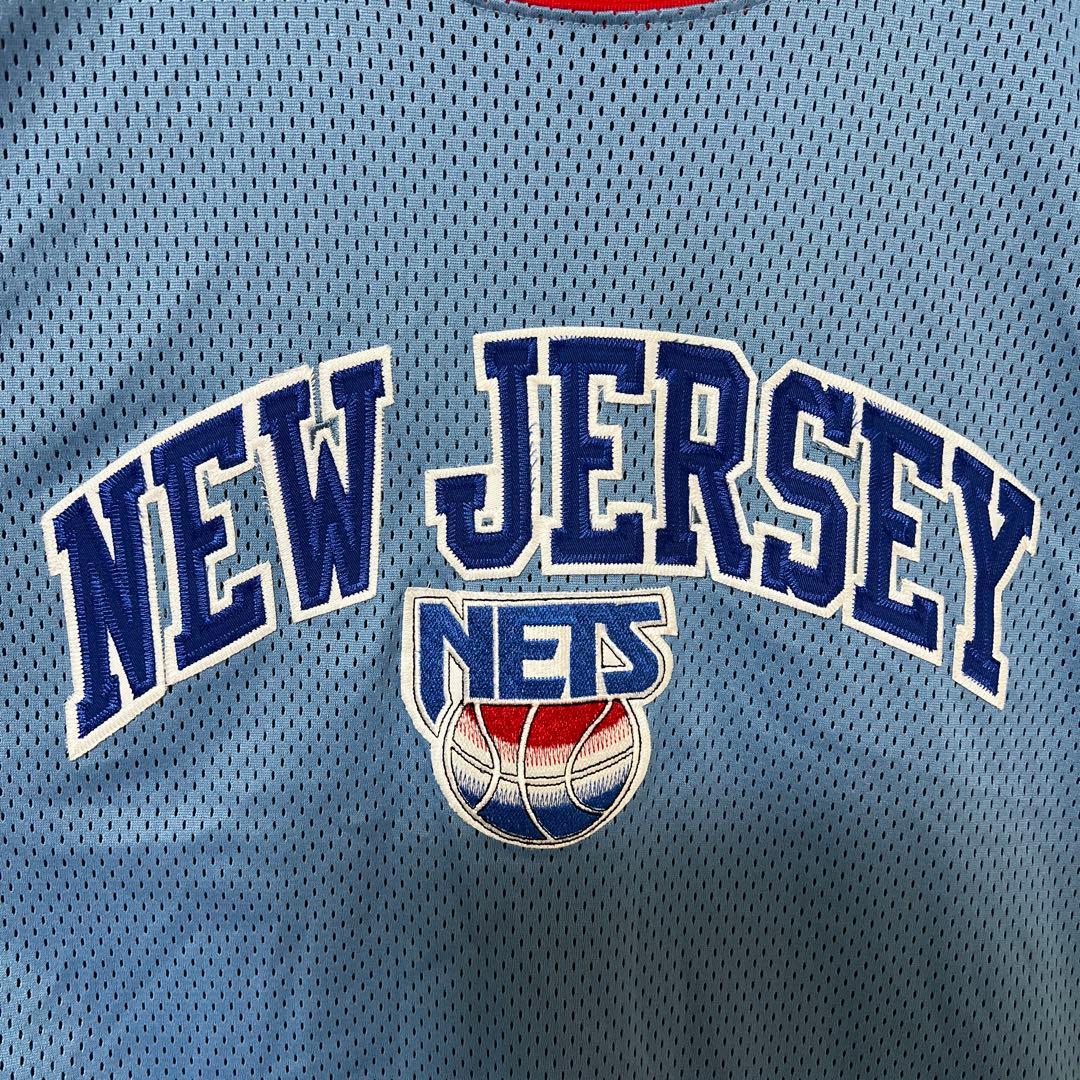 美品 majestic NBA ネッツ ゲームシャツ3XL 00's b-boy