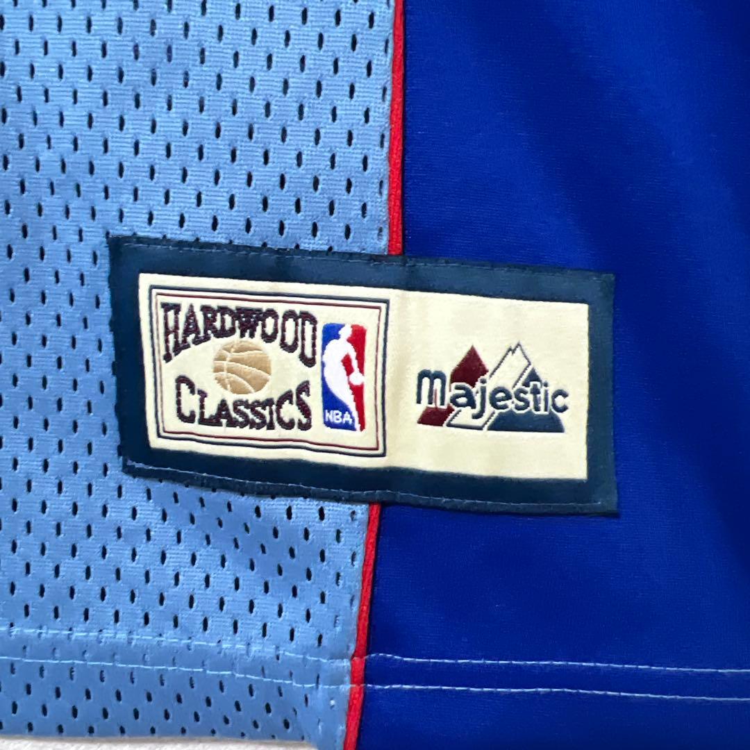 美品 majestic NBA ネッツ ゲームシャツ3XL 00's b-boy