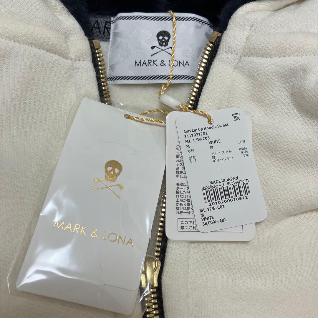 ⭐︎希少⭐︎新品未使用タグ付き⭐︎MARK&LONA パーカー　裏起毛　ボア　ゴルフ