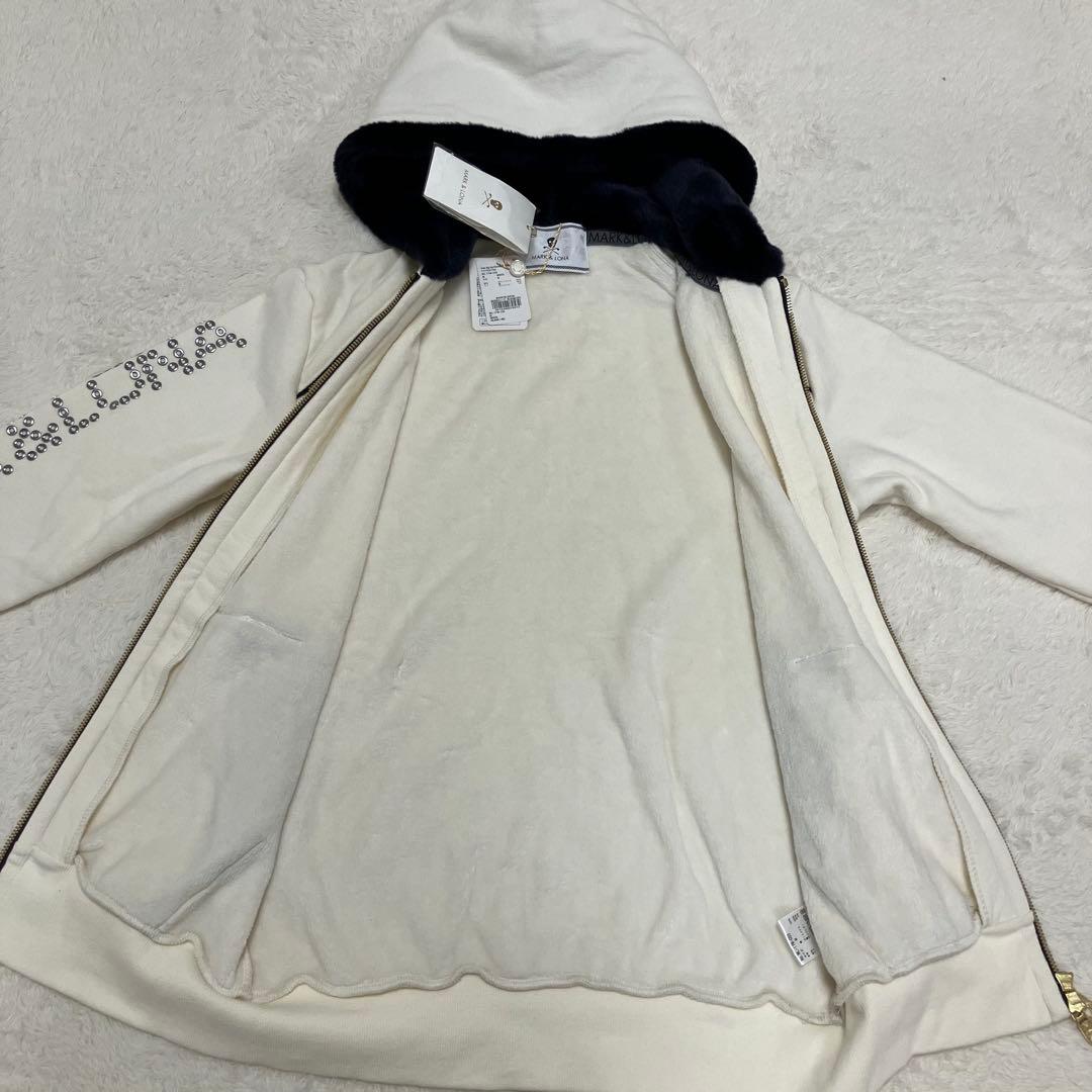 ⭐︎希少⭐︎新品未使用タグ付き⭐︎MARK&LONA パーカー　裏起毛　ボア　ゴルフ