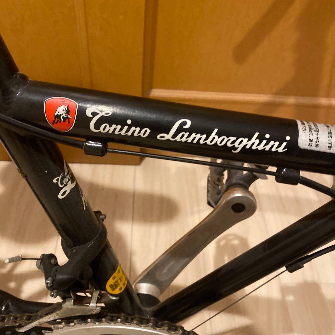 パズー、ランボルギーニ　折りたたみ自転車 黒