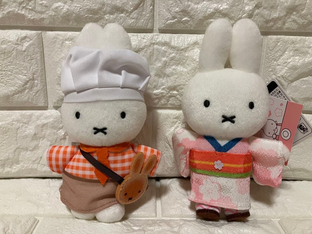 【新品タグ付き】みっふぃー桜きっちん 京都嵐山限定 着物マスコット 4個セット