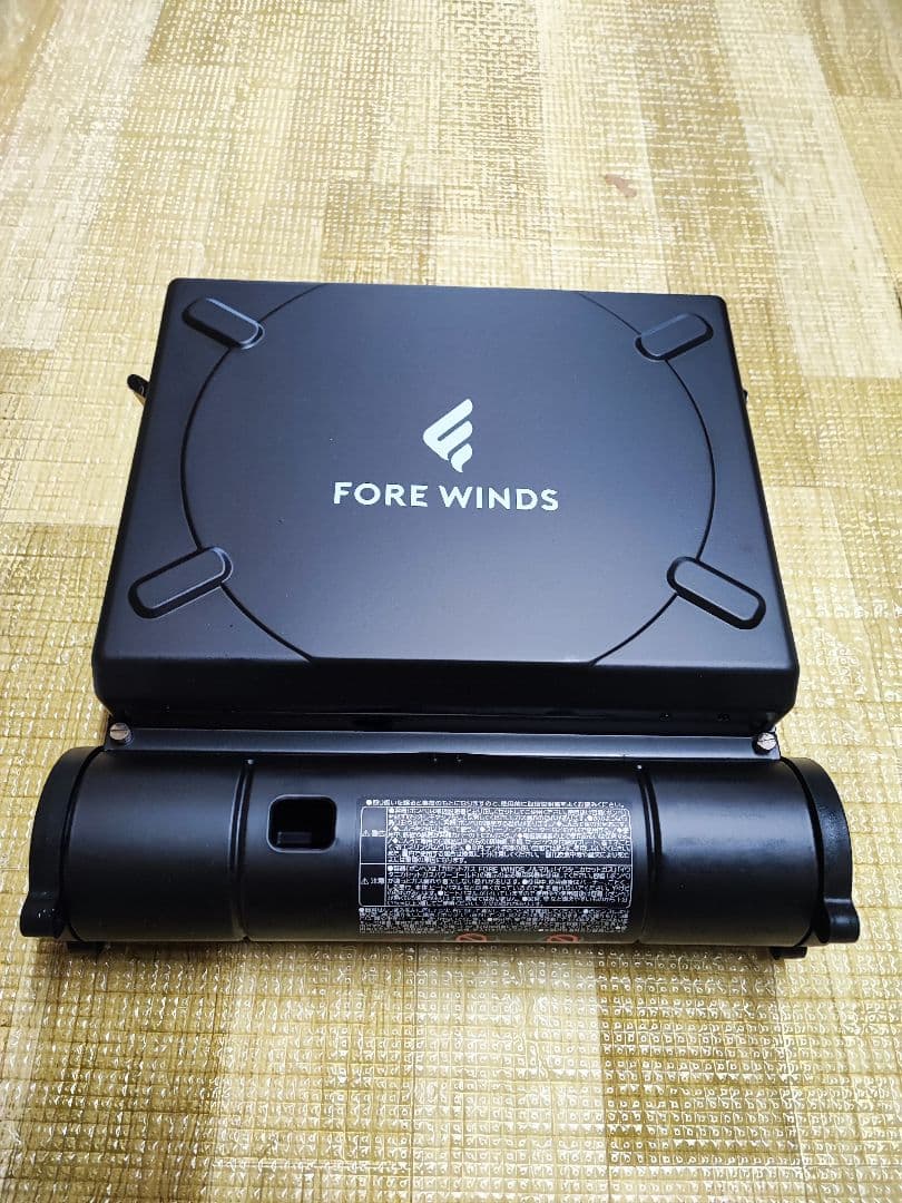 FORE WINDS LUXE CAMP STOVE ブラック