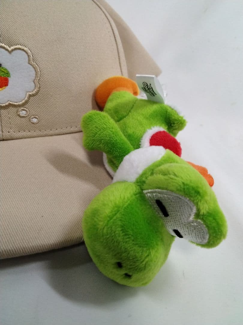 USJ マリオ　ヨッシー　キャップ　マグネットマスコット付き