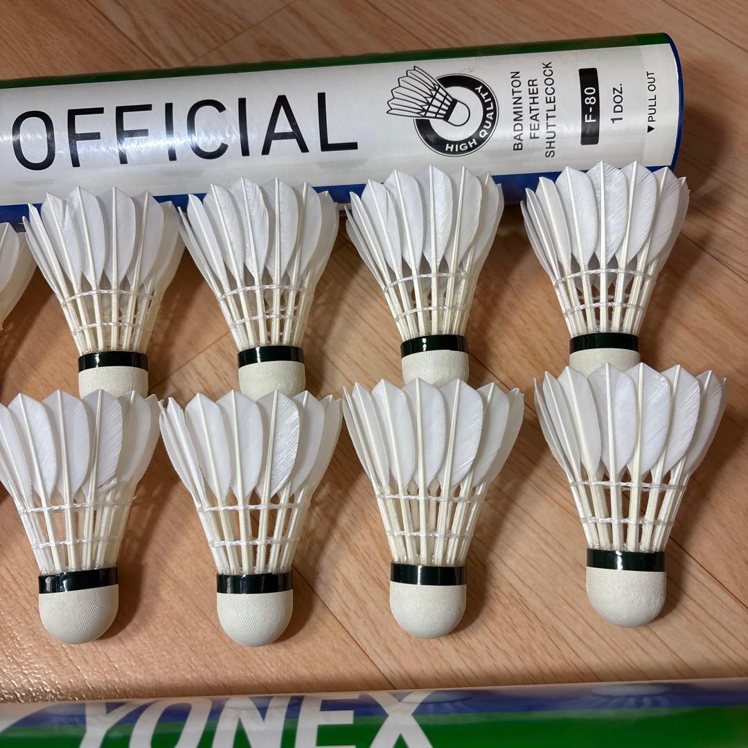 【美品】YONEX バドミントンシャトル ニューオフィシャル 24個