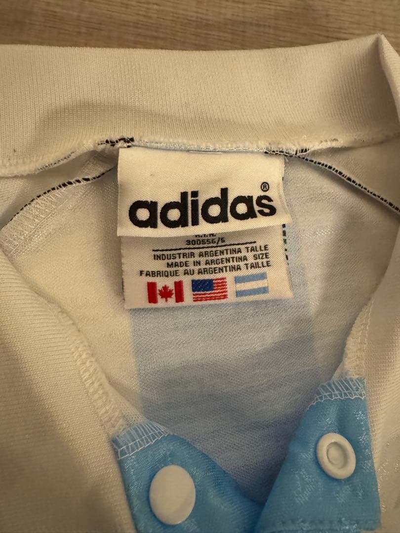 adidas アルゼンチン代表　サッカー　ユニフォーム　マラドーナ 10番