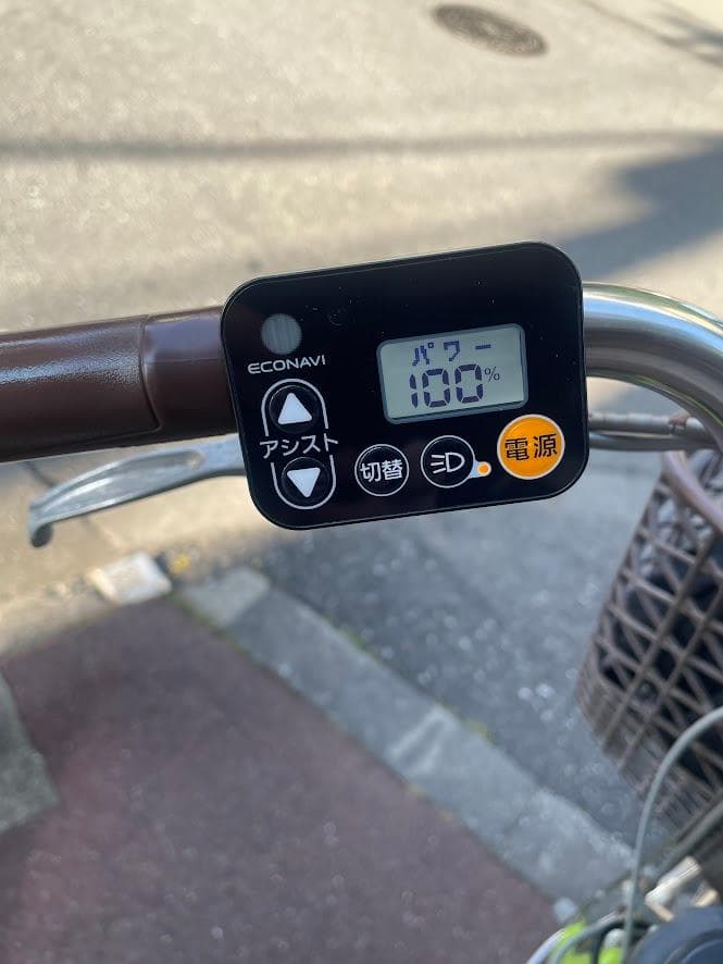森 電動アシスト自転車　Panasonic ビビDX　26型