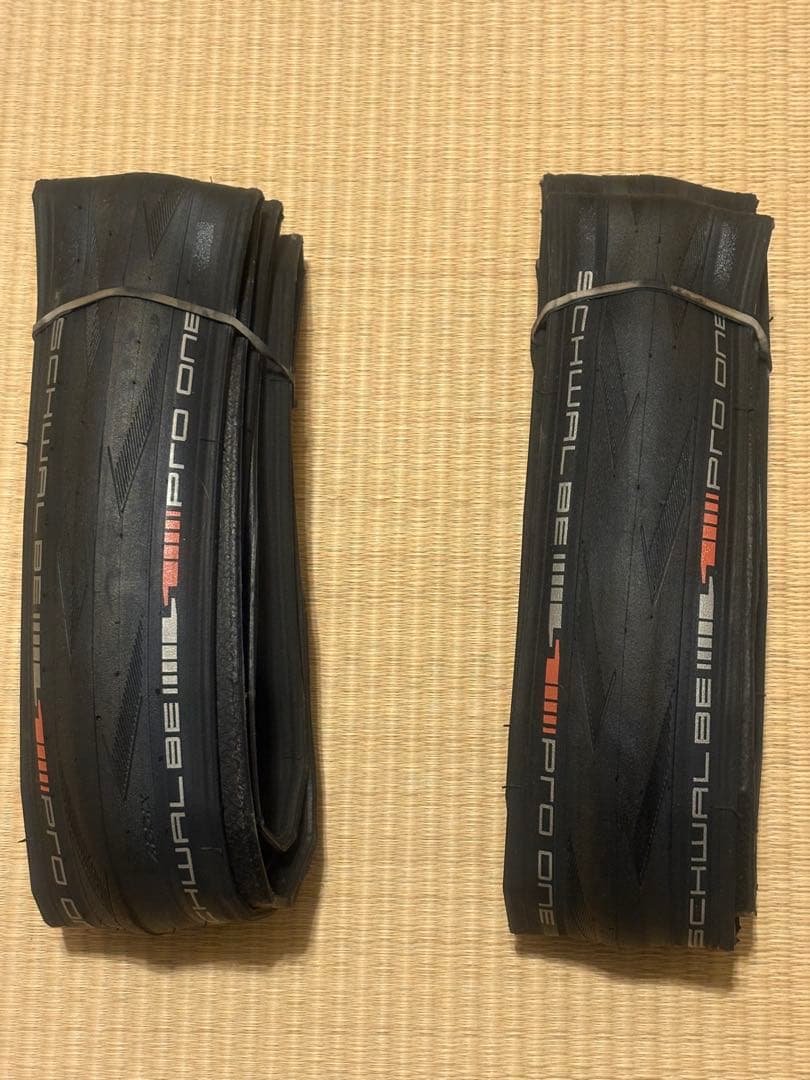 Schwalbe Pro One チューブレスタイヤ 2本セット