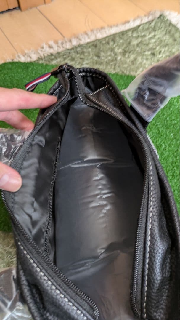 新品  トミーヒルフィガー ブラックトートバッグ