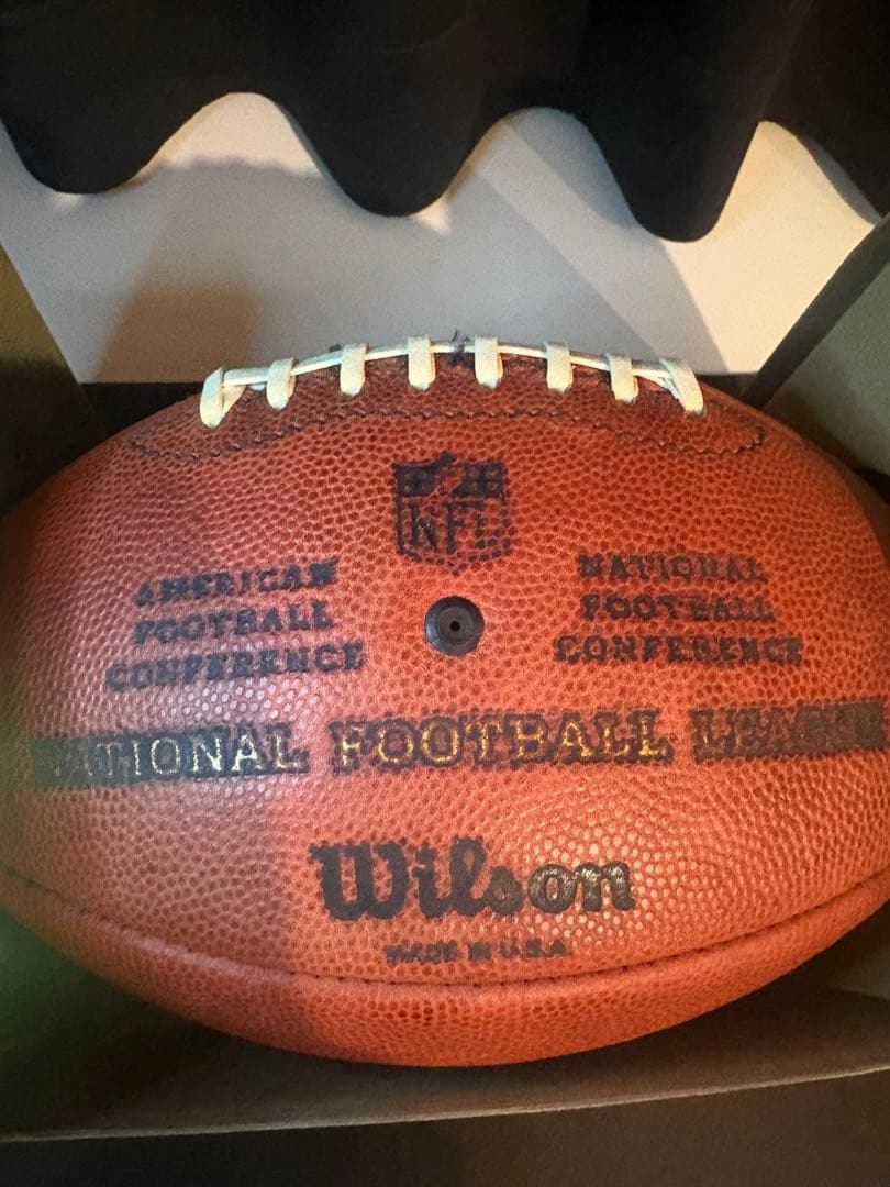 【希少】Wilson NFL公式試合球 \"The Duke\" 箱付き 未使用品