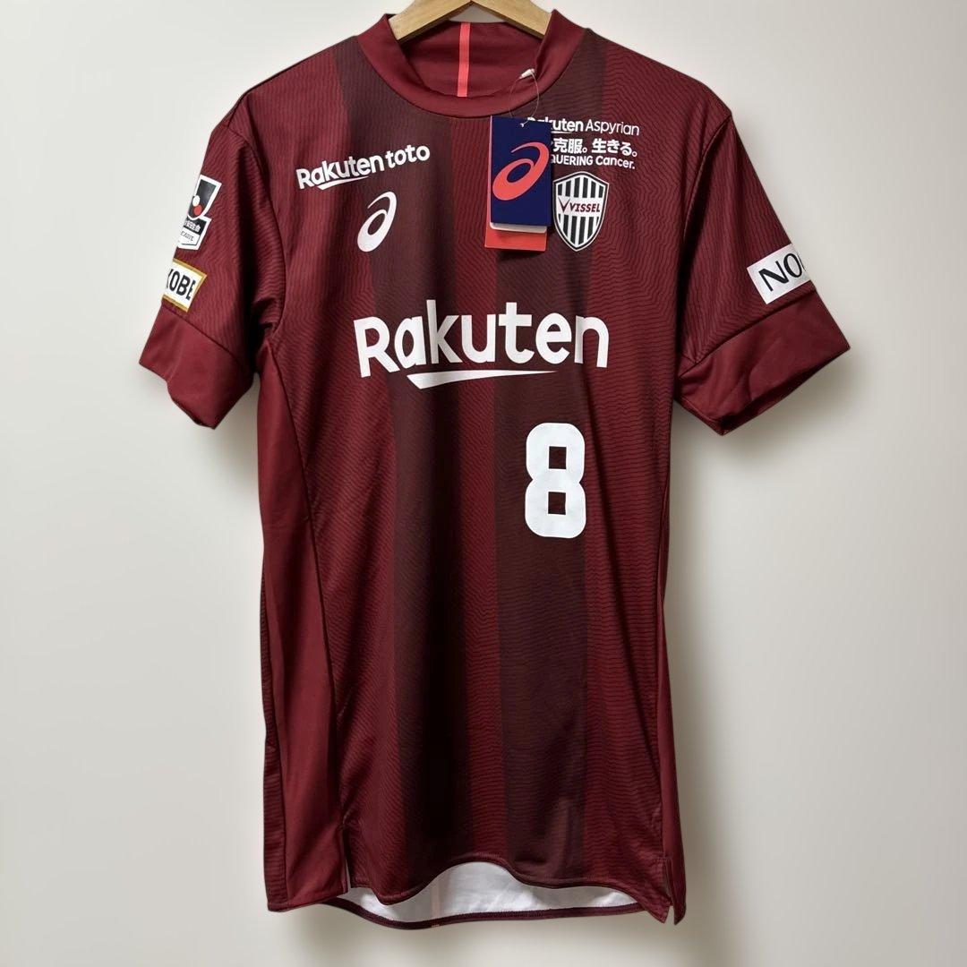 【新品未使用】ヴィッセル神戸 イニエスタ レプリカユニホーム8番 サイズXL