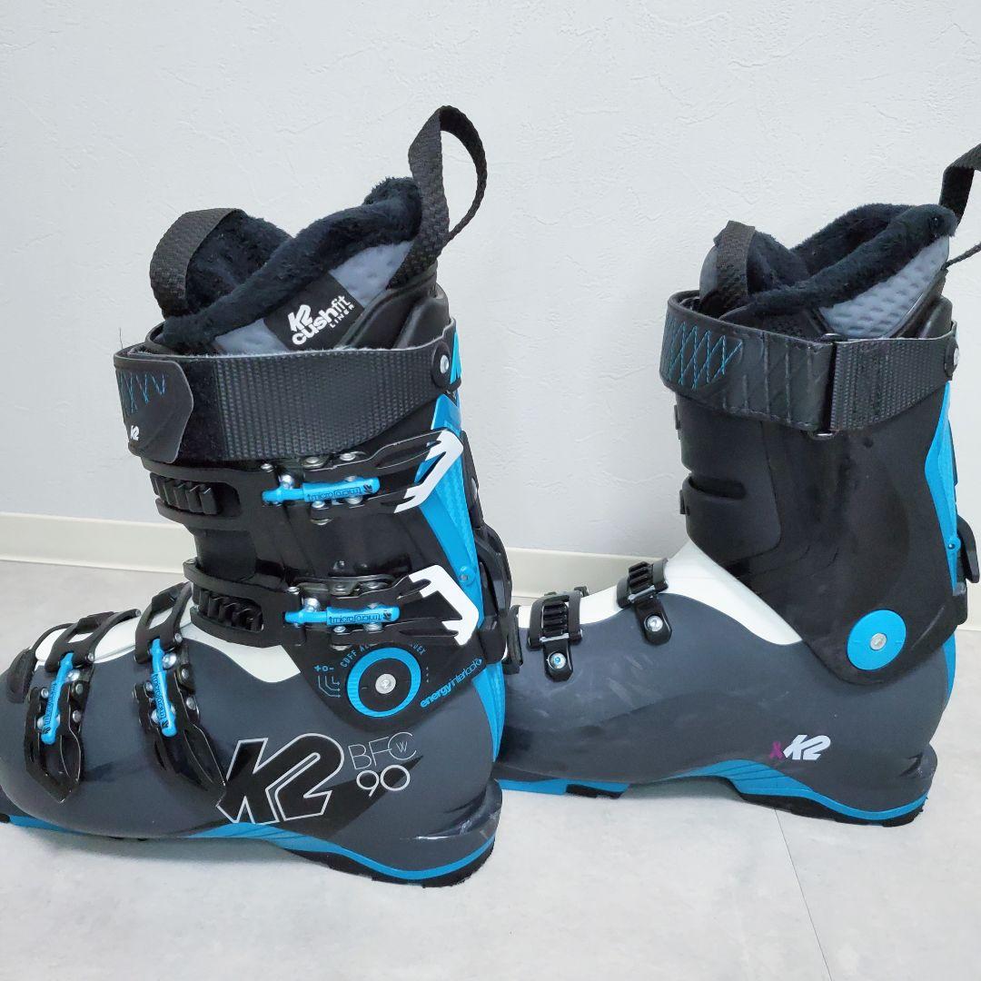 【美品】K2 BFC90 スキーブーツ 23.5cm 初心者〜中級 FLEX90