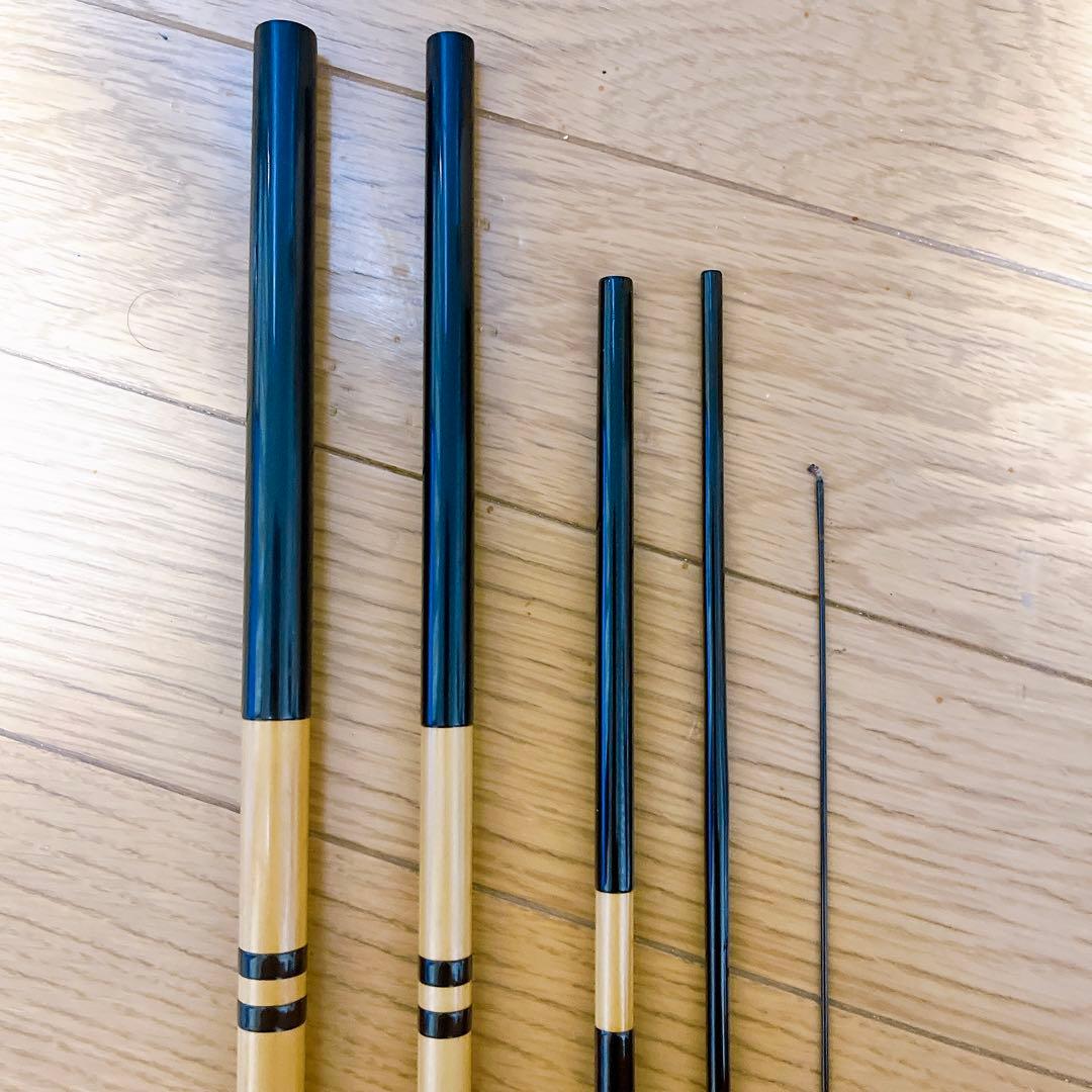 超希少 美品 紀州竹竿 美峰 浮雲 16.4尺 和竿
