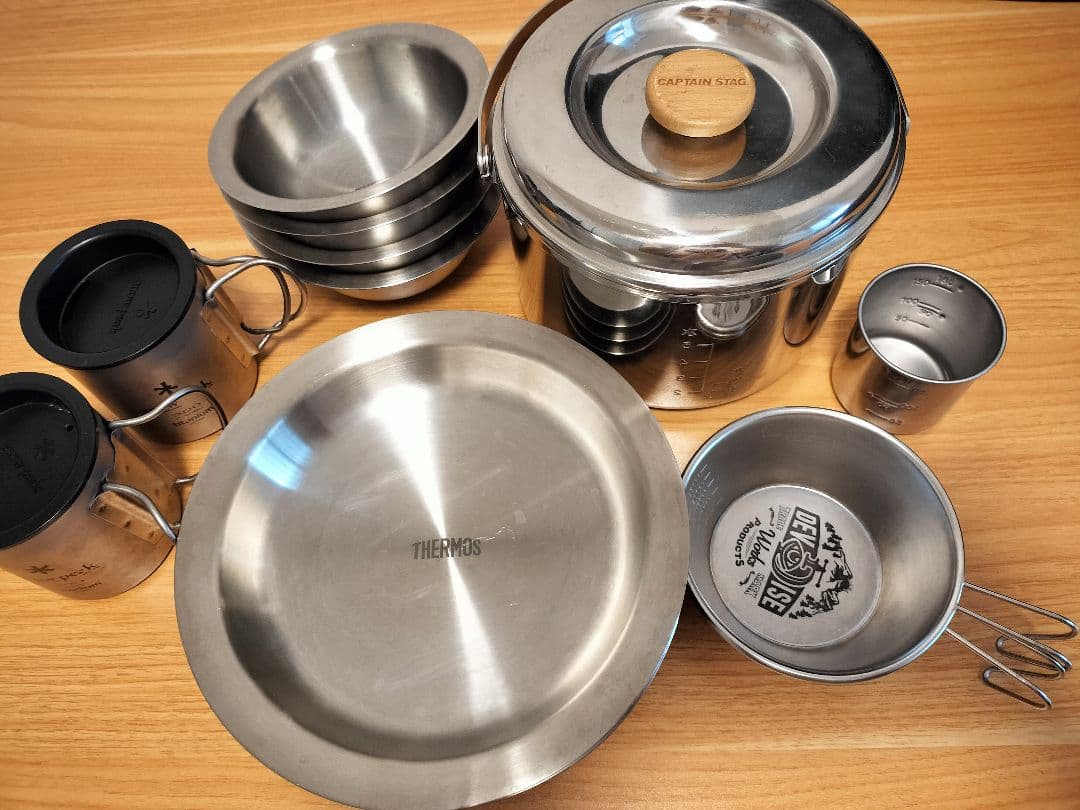 THERMOS  Peak CAPTAIN STAG 食器13点セット