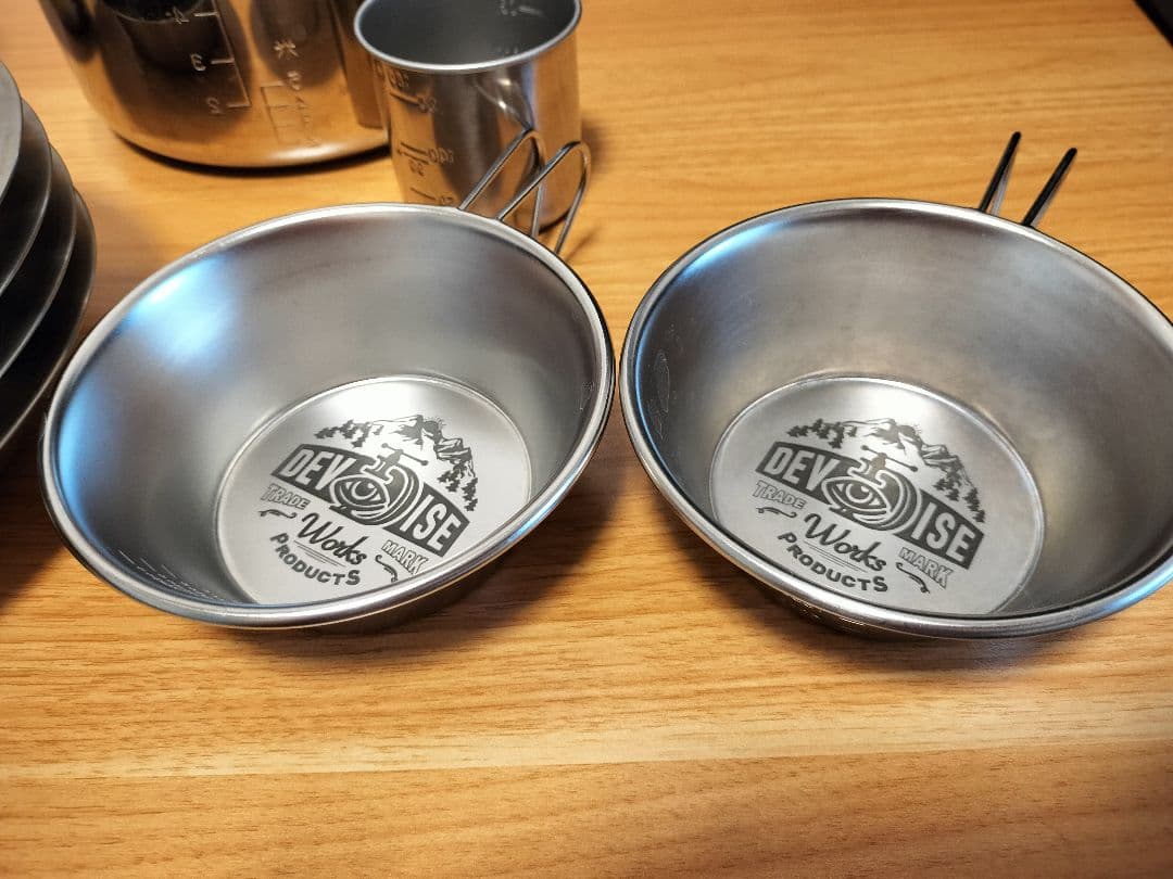 THERMOS  Peak CAPTAIN STAG 食器13点セット