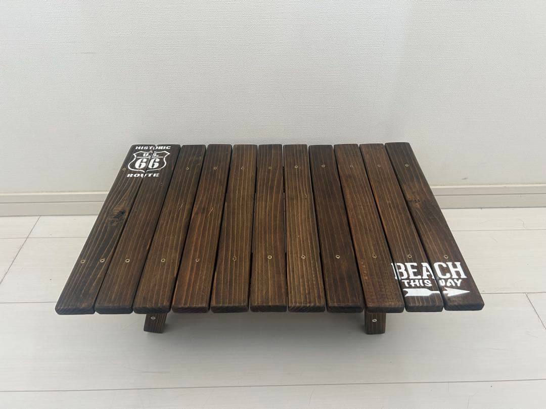 キャンプ　バーベキュー　アウトドアテーブル ローテーブル　BBQ