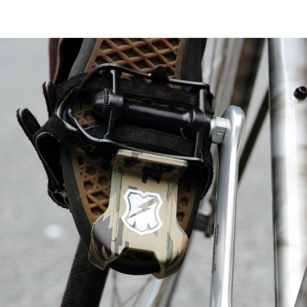 MASH toe clips マッシュトゥークリップ Lサイズ デザートカモ