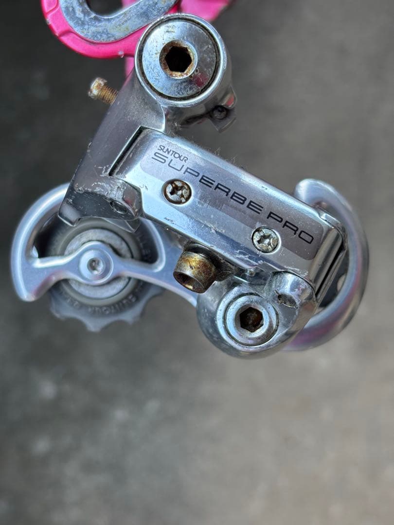Panasonic Tange 2 ロードバイクフレーム ピンク