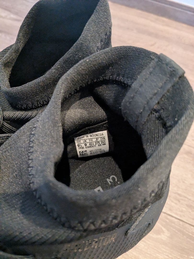 adidas Predator サッカーシューズ 27.5cm 黒